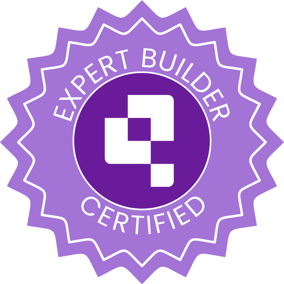 Expert Builder Certifications