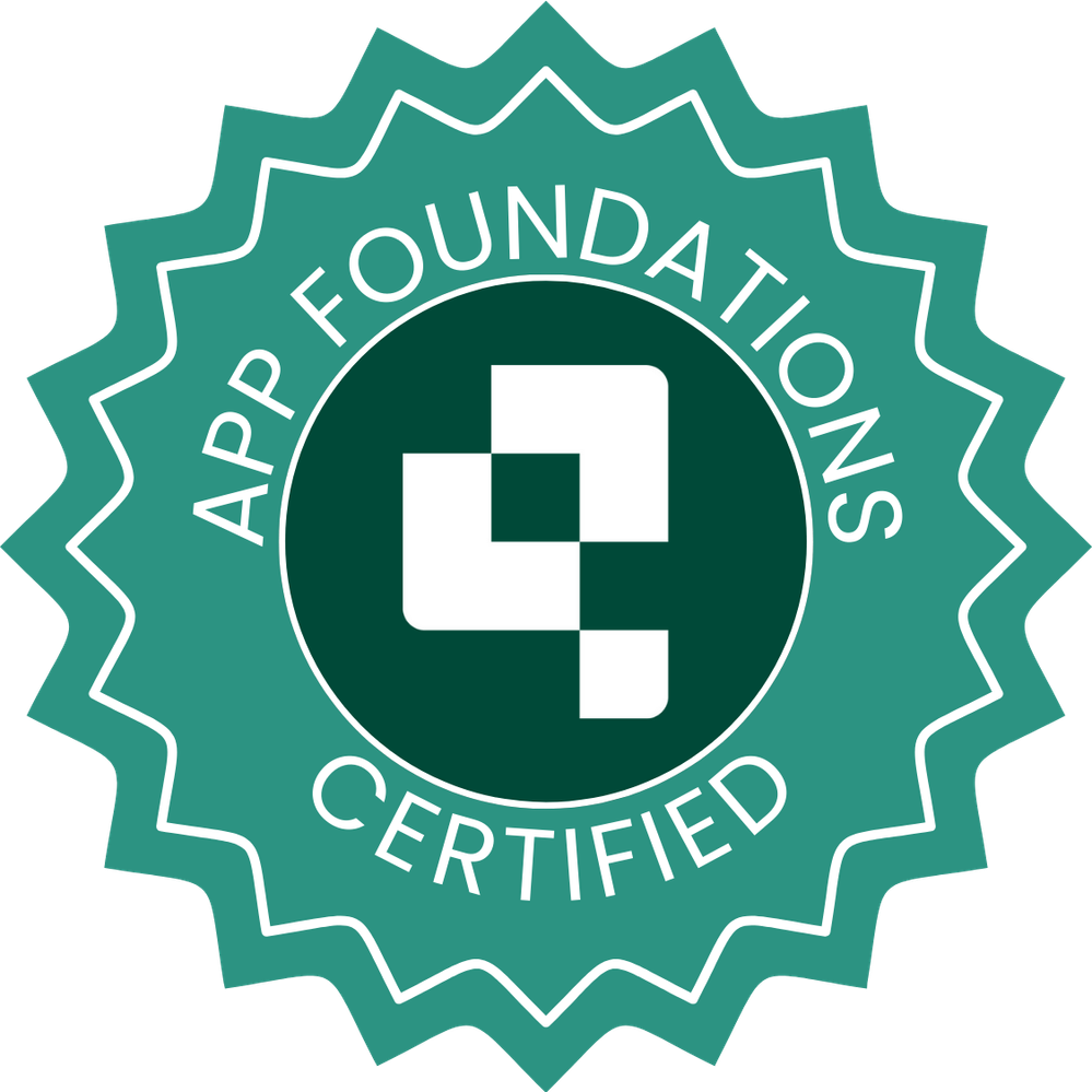 App Foundations Certifications